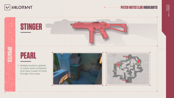 Stinger patch 5.06 notes